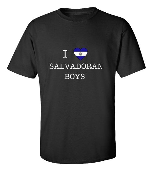 Picture of I Love El Salvador Boys T-shirt