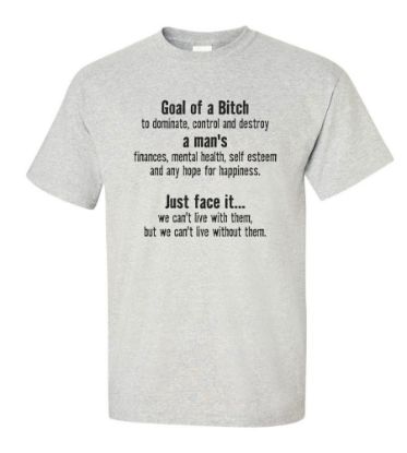 Picture of Goal of a Bitch T-shirt